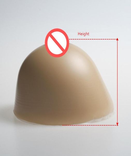 

large sz silicone breast form tan color brown nipple crossdresser bust prosthesis shemale fake false boobs artificial tits8074680