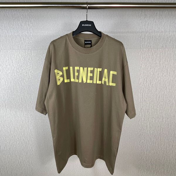 

men's t-shirts crew neck breathable print letter fashion summer designer t-shirt, White;black
