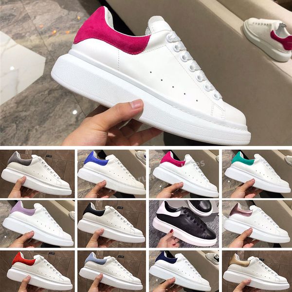 

plate-forme designer shoes thick bottom men women casual sneakers flats platform shoe black white sand leather suede velvet fashion luxury t