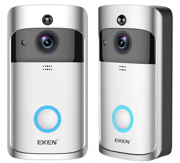 

eken v5 smart wifi video doorbell camera visual intercom with chime night vision ip door bell wireless home security camera5574022