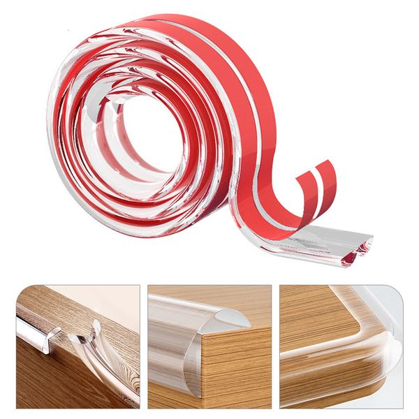 

corner edge cushions transparent bumper strip baby proofing edges table protector guards furniture silicone bumperss 230701