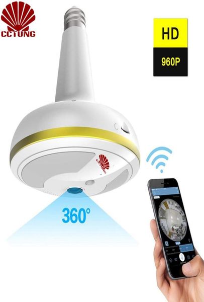 

wireless wifi security camera light bulb home security system 360 degree with motion detection night vision for ios android app5317017