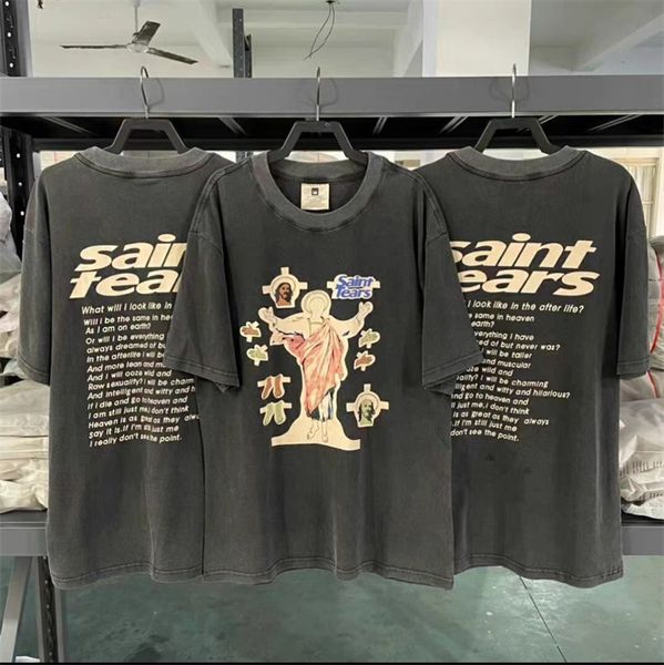 

2023ss tees summer black 100% cotton 1 t-shirt for men and women, Black;brown