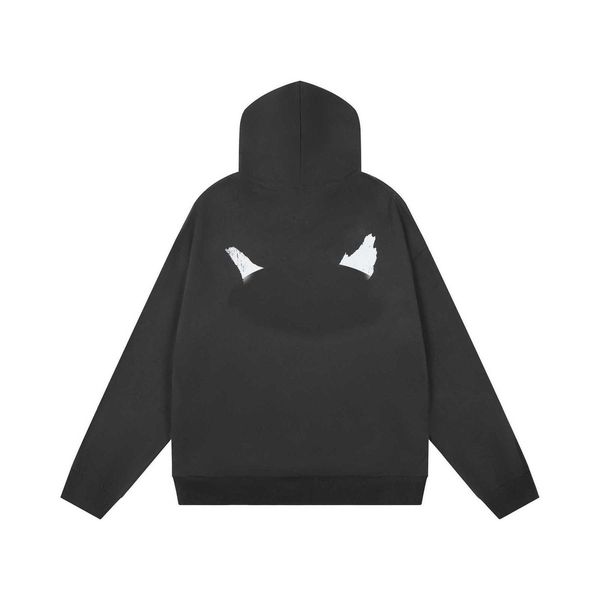 

designer fashionclassic hoodie three party joint name peace dove printed mens and womens yzys oversize pullover sweater hooded jacket sport, Black
