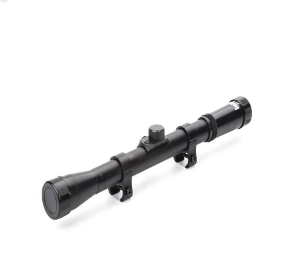 

4x20 rifle scope with mounts for rimfire air rifle airsoft outdoor6982000