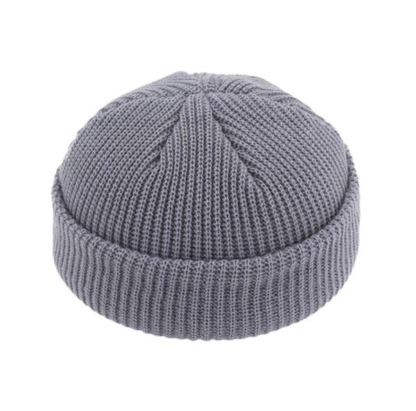 

knitted hats for women skullcap men beanie hat winter retro brimless baggy melon cap cuff docker fisherman beanies hats for men9744495