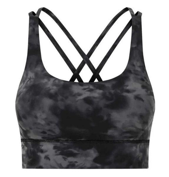 

lulus cross back yoga sports bra high strength running fitness shockproof upper support women underwears sport gym clothes breathable and ca, White