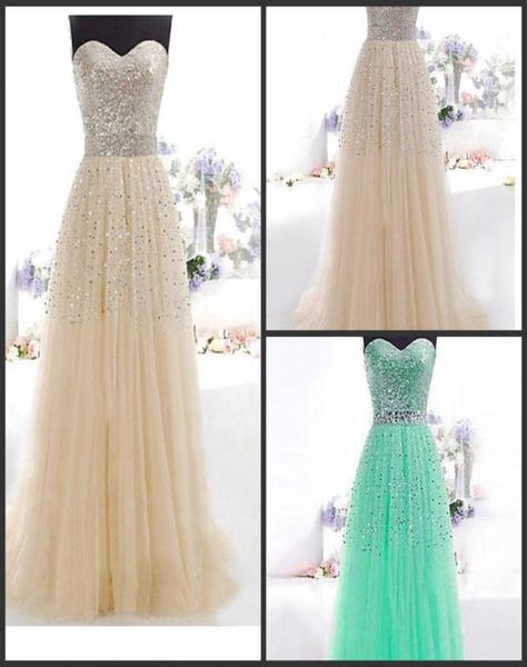 

evening dresses with sweetheart neckline sleeveless beaded zipper back a line long prom party 2019 new fashion maid of honor dress7859805, Black;red