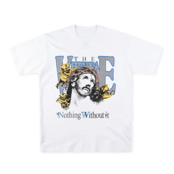 

23ss print t shirt men's plus tees women, Black;brown