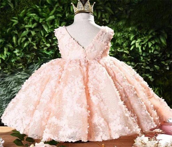 

bowknot dress baby girls princess dress flower lace tutu children bridemaid dress for wedding girls party prom dresses 09259157539, Red;yellow