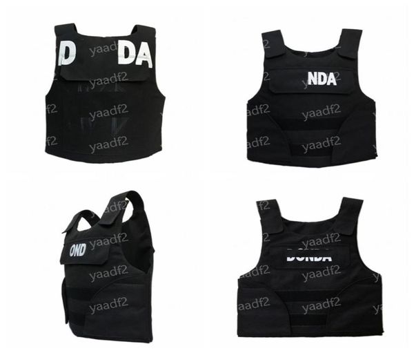 

tide letter black motorcycle vest adjustable protective vests womens mens kids cs game body armor7716405, Black;green