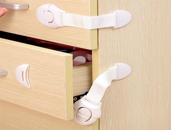 

baby safety lock security locks cabinet desk drawer lengthened bendy plastic locker child security products 7609383