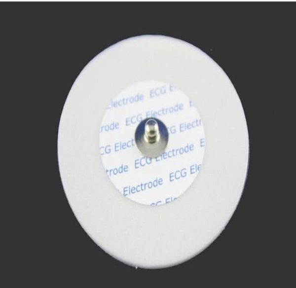 

100pcs ecg ekg foam pad universal use electrode pads 50mm4947795