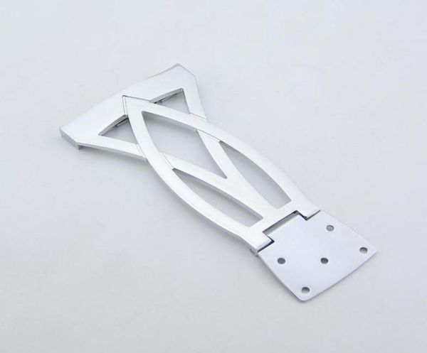 

1 set jazz guitar bridge tailpiece for hollow body archguitars chrome 0761 11921168790471