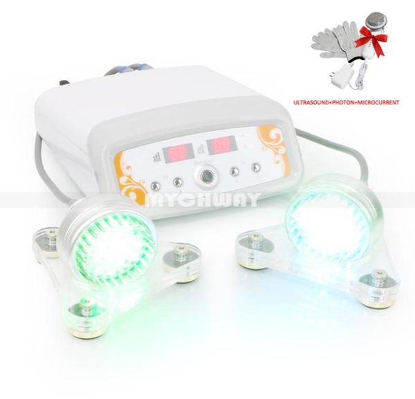 

portable ipl two handles skin rejuvenation pon micro current device with a gift ultrasonic microcurrent1091852