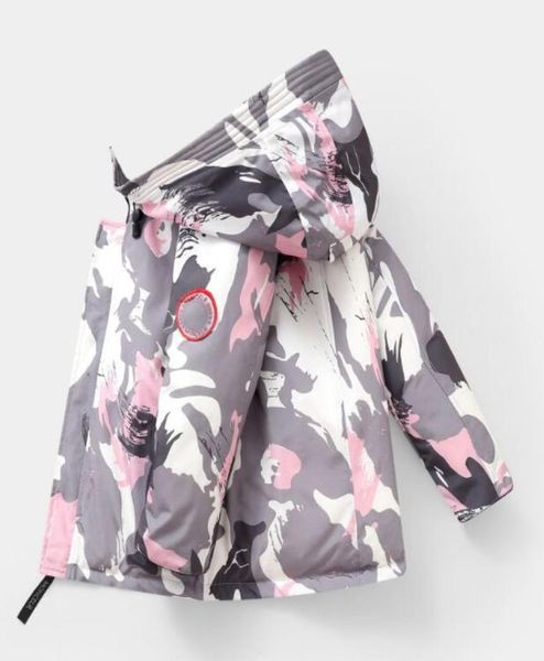 

winter preferred kids clothing down coat hooded thick warm boy and girls outwear children039s jacket 9 colors for8702914, Blue;gray