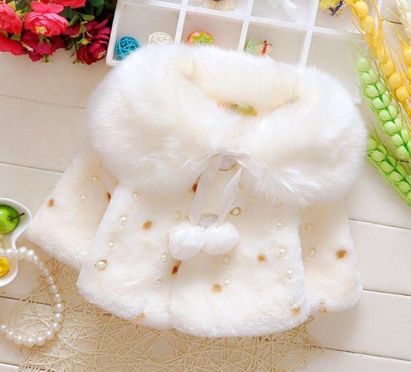 

autumn winter baby princess warm fur cloak jacket for baby girls jacket christmas newborn clothes infant outerwear coat3536261, Camo