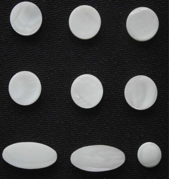 

saxophone real mica of pearl key buttons inlays01234568863010