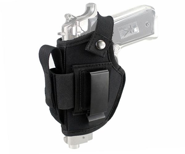 

smith wesson sd9ve sd40ve owb belt hip gun holster with extra magazine pouch1683790