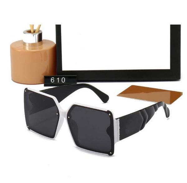 

new square sunglasses hd nylon lenses uv400 anti-radiation street fashion beach catwalk suitable for all wear matching style designer sungla, White;black