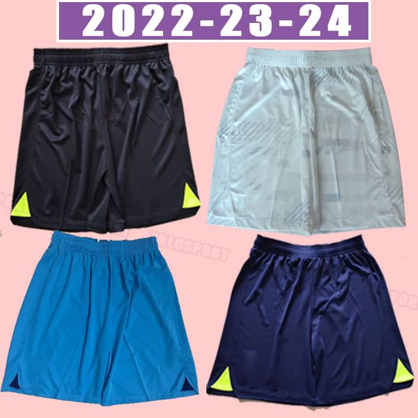 

23 24 son soccer shorts 2023 2024 football pants lucas hojbjerg romero kulusevski bentancur kane richarlison ndombele home away third, Black;yellow