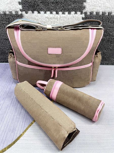 

baby bag designer diaper bags fashion babies maternity diapering multi function handbags diaper canvas hasp leather print plaid nappy stacke