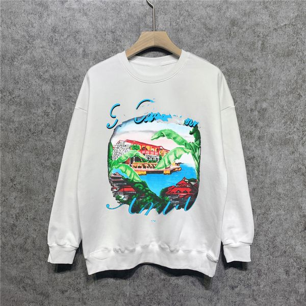 

fashion men's hooded sweatshirt 2023 galleryis designer men's and women's printed letters spring and autumn loose student cas, Black