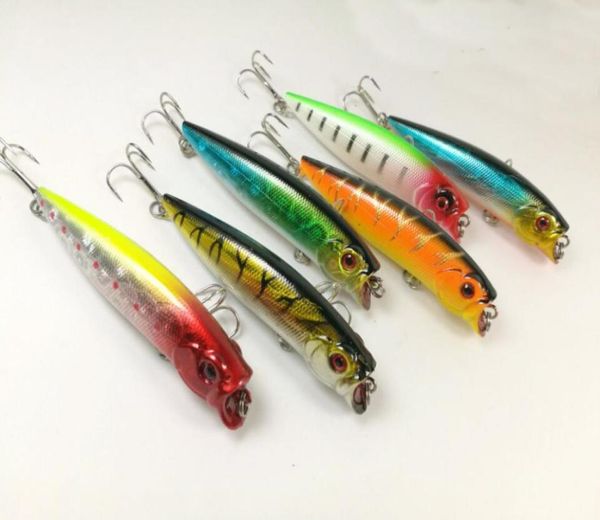 

whole lot 12 fishing lures lure fishing bait popper fishing tackle vib hooks bass 116g85cm1062140