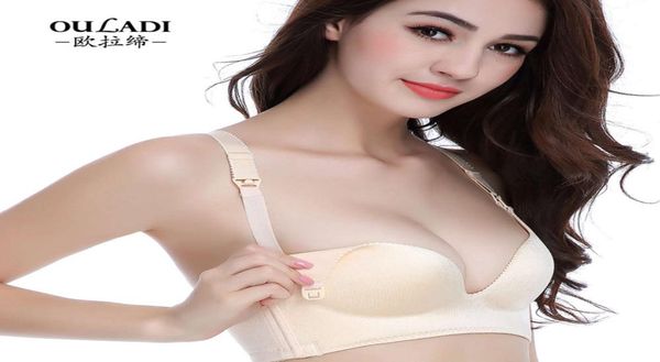 

one piece large bra with front buckle and no steel ring0127868549, White
