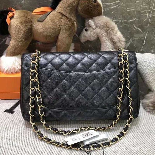 

classic lingge small fragrance designer women's bag caviar genuine leather shoulder sheepskin messenger cf flip