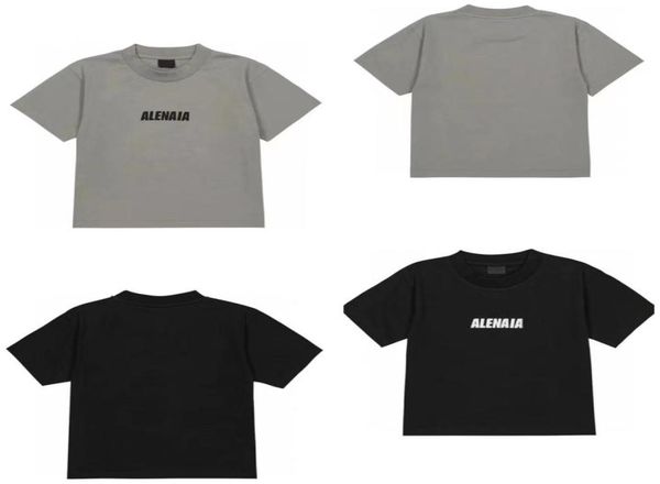 

embroidered wave kids spring summer 23ss cotton tshirts cute bear pattern t shirts baby tees children tshirt loose size7204629, Blue