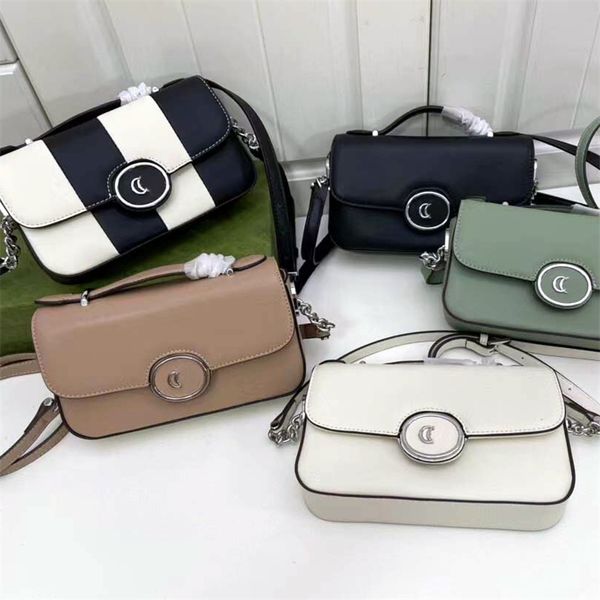 

designer women's shoulder bag luxury designer fashion leather handbag chain crossbody bag party bag fashion bag color matching handbag