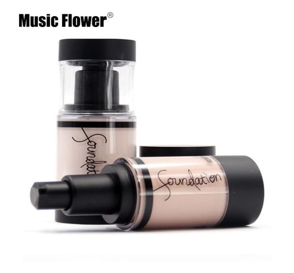 

music flower bb face makeup base oilcontrol full coverage liquid foundation tight fit skin tone concealer velvety smooth finish6900358