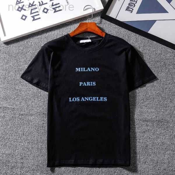 

mens t shirt with letter printed men women tee polo fashion summer tees short sleeve crew neck casual t-shirt homme clothes cortez 10 od2e, White;black