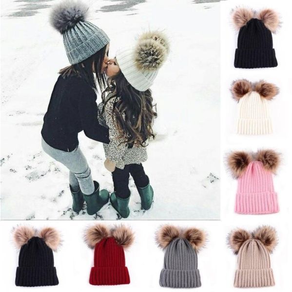 

cute toddler kids girlboy baby infant winter warm crochet knit hat beanie cap9112248, Yellow