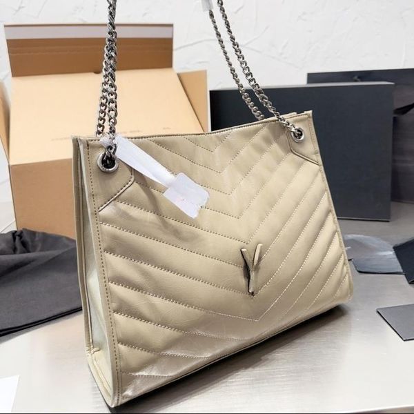 

luxurious tote bag designer shoulder bags shopping bags wallet purse channel bag one shoulder crossbody solid color large capacity, C10