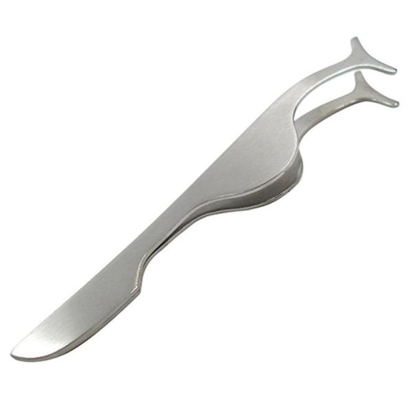 

whole 2015 silver false eyelash extension remover applicator nipper tweezer clip makeup tool 51sa smt 1016078225