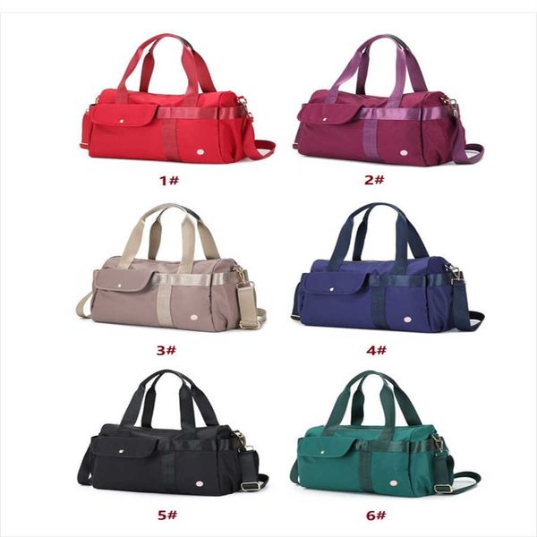 

ll outdoor bag oxford fabric yoga duffel shoulder classic portable shopping bags fittness pouch for women ladies waterproof9vnb