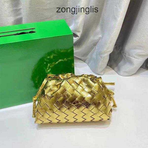 

ladies lady bag pouch women's leather classic bags hand designer woven 2023 cloud wrinkled dumpling bottegas single venetas shoulder me