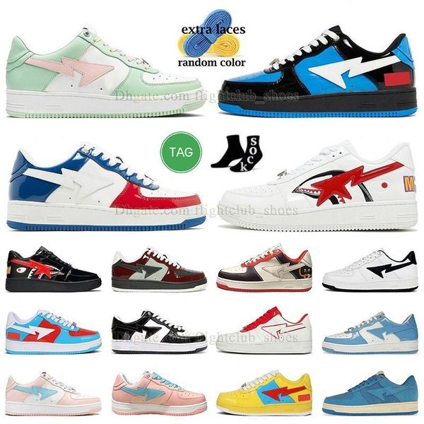 

casual shoes sk8 shark white france paste green patent leather blue white abc camo green como combo red mens womens sneaker sta schuhe platf