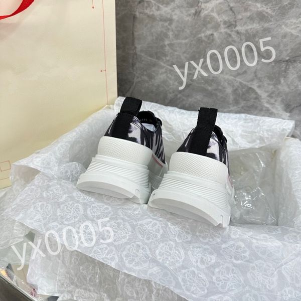 

new luxurys designer the four seasons shoes sneakers men women trainers classic stripe rubber shoes leather sneaker xsd230409, Black