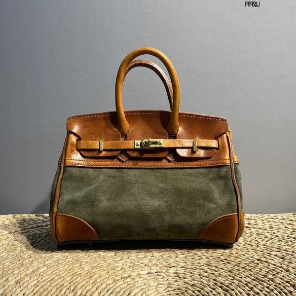 

designer bags birkins h ermes handbags customized limited edition womens bag 2023 new handbag crossbody advanced canvas real cowhide have lo