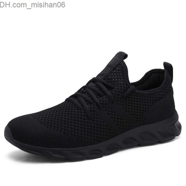 

dress shoes dress shoes damyuan -selling classic casual sneakers for men's mesh breathable elastic lace male workout sports running 48, Black