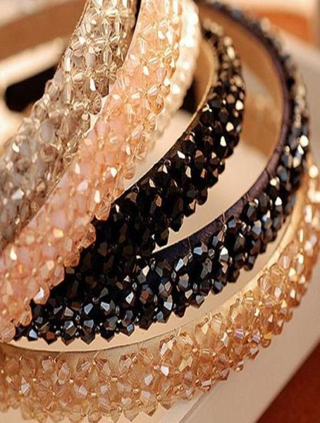 

princess fashion designer crystal headbands girls headband bands hair accessories for women1743012, Slivery;white