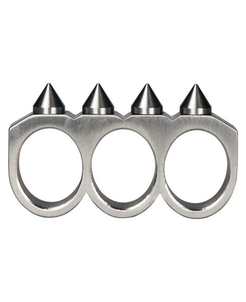 

stainless steel outdoor selfdefense threehole ring012342667304