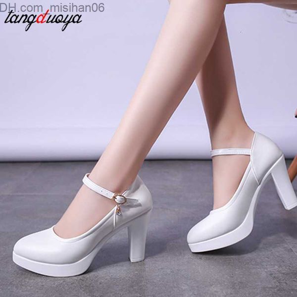 

dress shoes dress shoes block heel shoes white wedding shoes women pumps platform high heels shoes with ankle strap ladies office party danc, Black