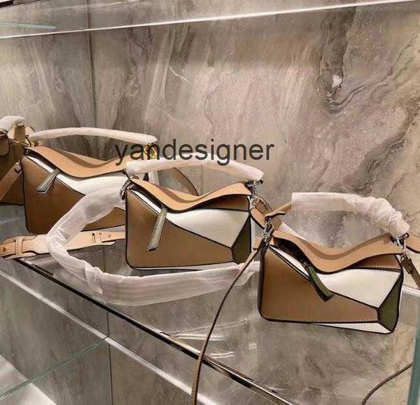 

designer puzzles bag ssbody shoulder messenger bags real leather luxury classic calfskin women cuboid shape handle purse wallet pillows bag