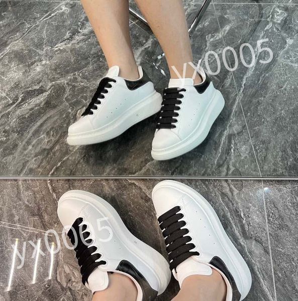 

luxury designer shoes the four seasons men's and women's sports white embossing calfskin size 35-46 xsd230412, Black