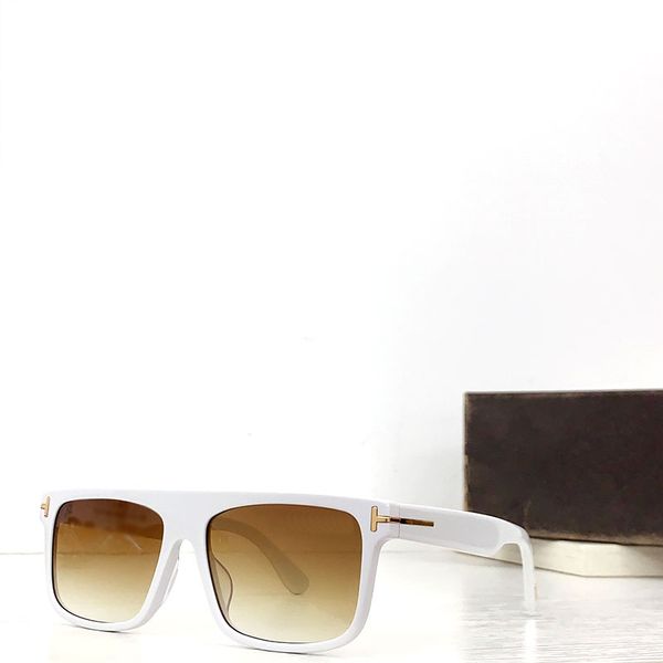 

new fashion sunglasses peculiar eyewear men women summer tf0999 style uv400 protection retro full frame glasses with eyewear case, White;black