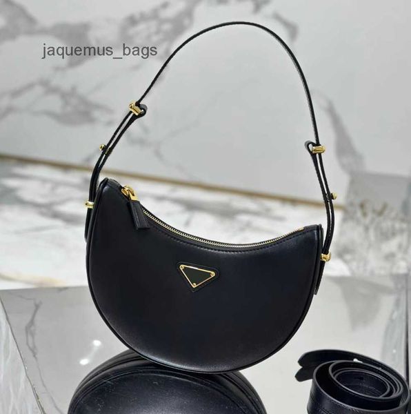 

womens mens prad hobo evening bag designer triangle handbag shoulder half moon bags genuine leather underarm pouch crossbody luxury jodie to